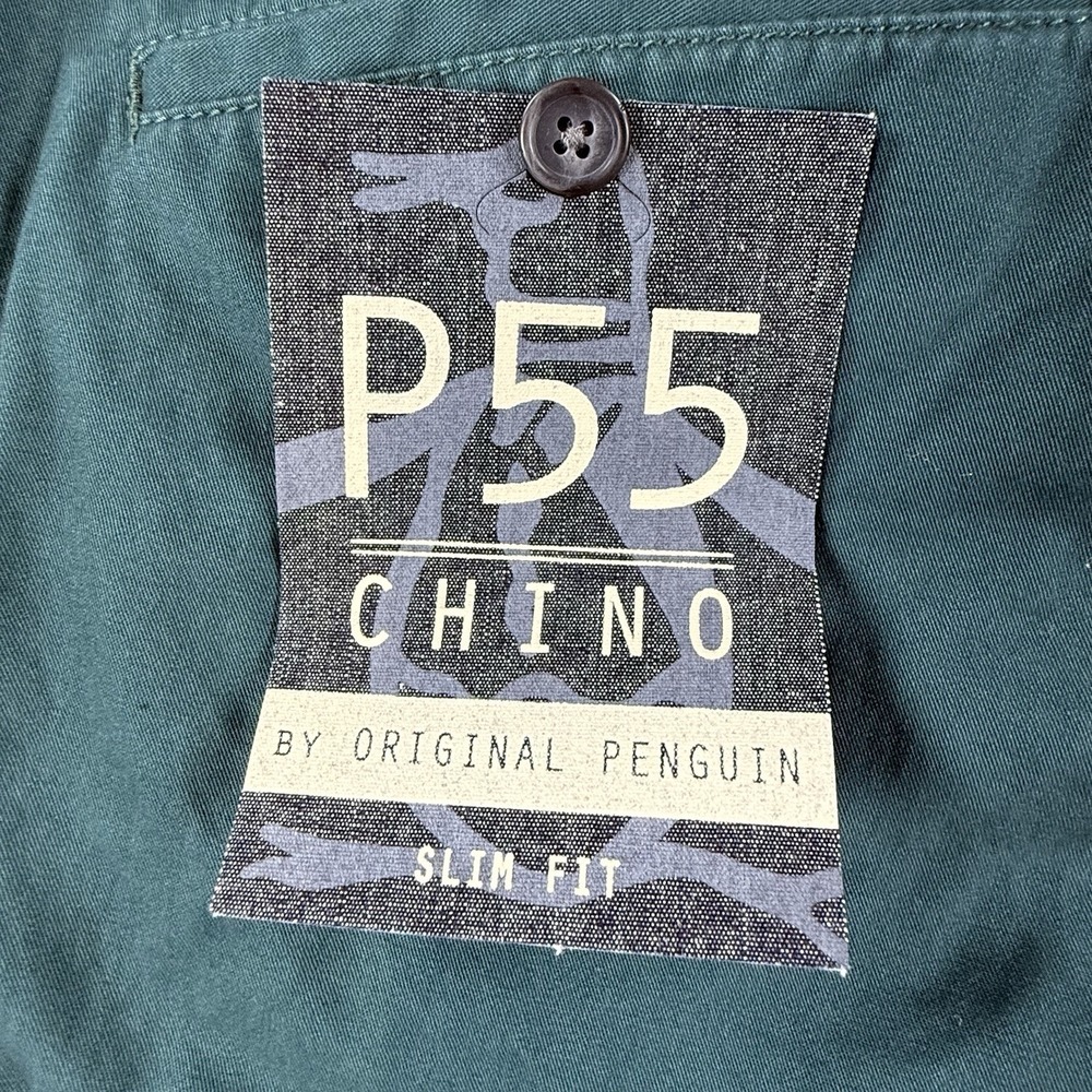 Penguin P55 Chino 32x32 New With Tags Atlantic Deep‎